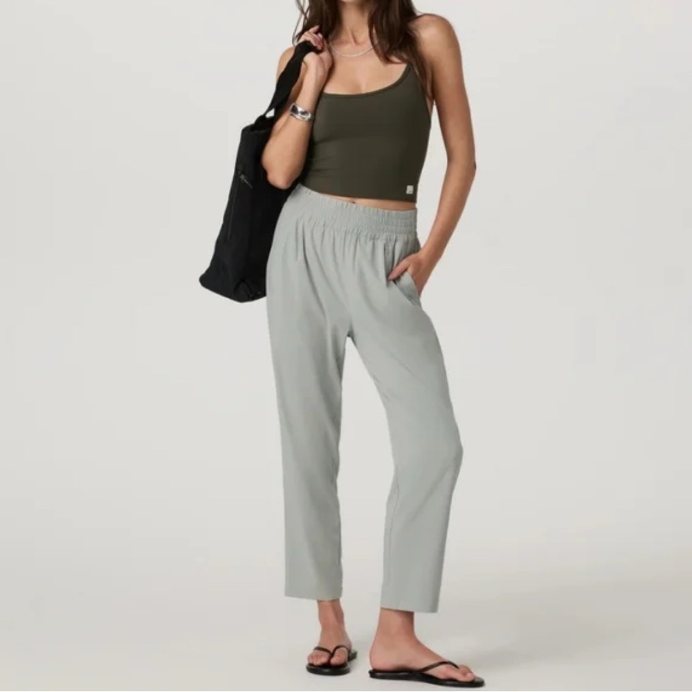 Vuori Villa Ankle Pant Talc S